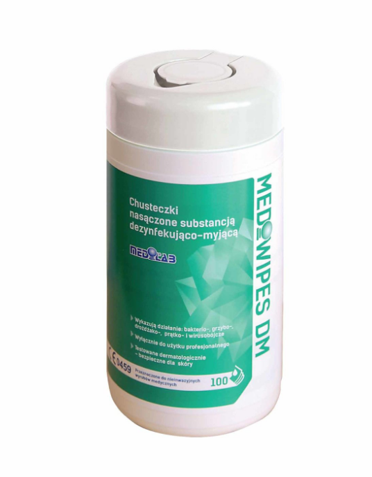 Chusteczki Mediwipes DM box 100 szt - obrazek 2